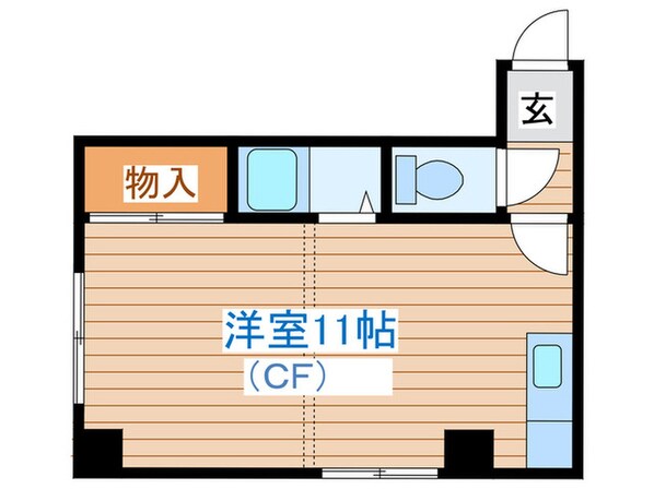 ツインブランシェ西館の物件間取画像